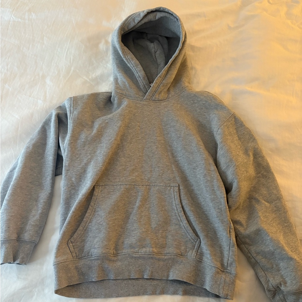 Aritzia Heather Chrome Grey Hoodie